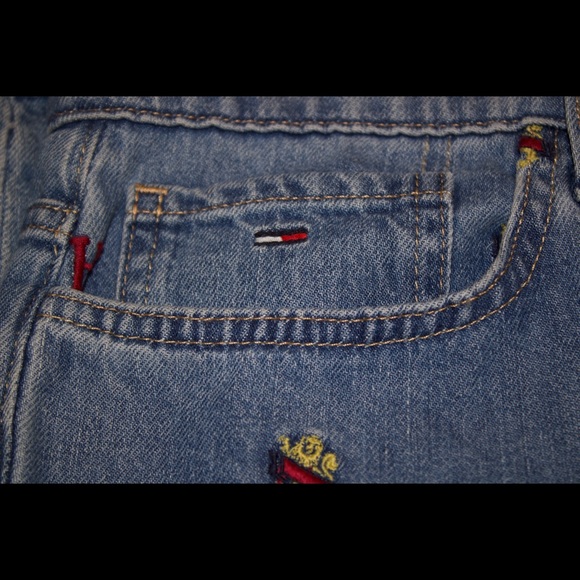 Tommy Hilfiger high waisted denim boyfriend jeans - Picture 7 of 7